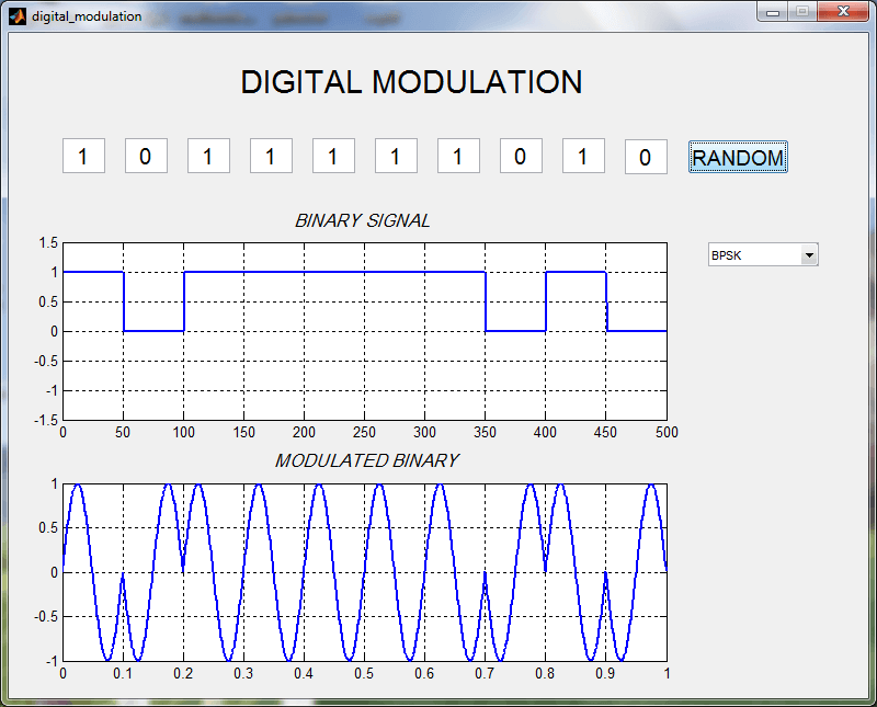 matlab digital modulation ASK OOK BPSK QPSK 8PSK 3 تصویر