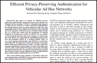 ترجمه مقاله احراز هویت با حفظ حریم خصوصی کارآمد برای شبکه های VANET