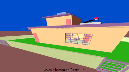خانه سه بعدی با OpenGL به زبان ++Visual C