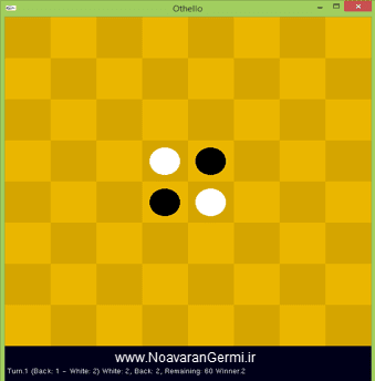 تصویر opengl-othello_15486_2 تصویر opengl-othello_15486_2 بازی آتللو با OpenGL به زبان ++Visual C