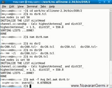 تصویر ns2-sybil-dsr_18478_5 تصویر ns2-sybil-dsr_18478_5 جلوگیری از حمله Sybil در پروتکل DSR با نرم افزار NS2