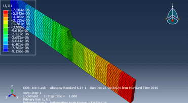 تصویر Plate-tension-ABAQUS-19653-8 تصویر Plate-tension-ABAQUS-19653-8 پروژه تحلیل ورق فولادی تحت کشش با نرم افزار آباکوس