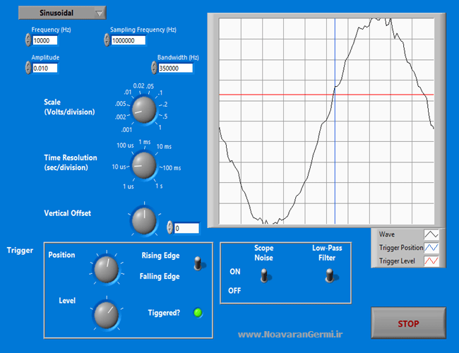 تصویر oscilloscope-simulation-labview_22587_4 تصویر oscilloscope-simulation-labview_22587_4 شبیه سازی دستگاه اندازه گیری اسیلوسکوپ یا نوسان نما (Oscilloscope) با نرم افزار LabVIEW