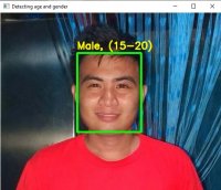 تشخیص چهره و جنیست با استفاده از OpenCV به زبان پایتون